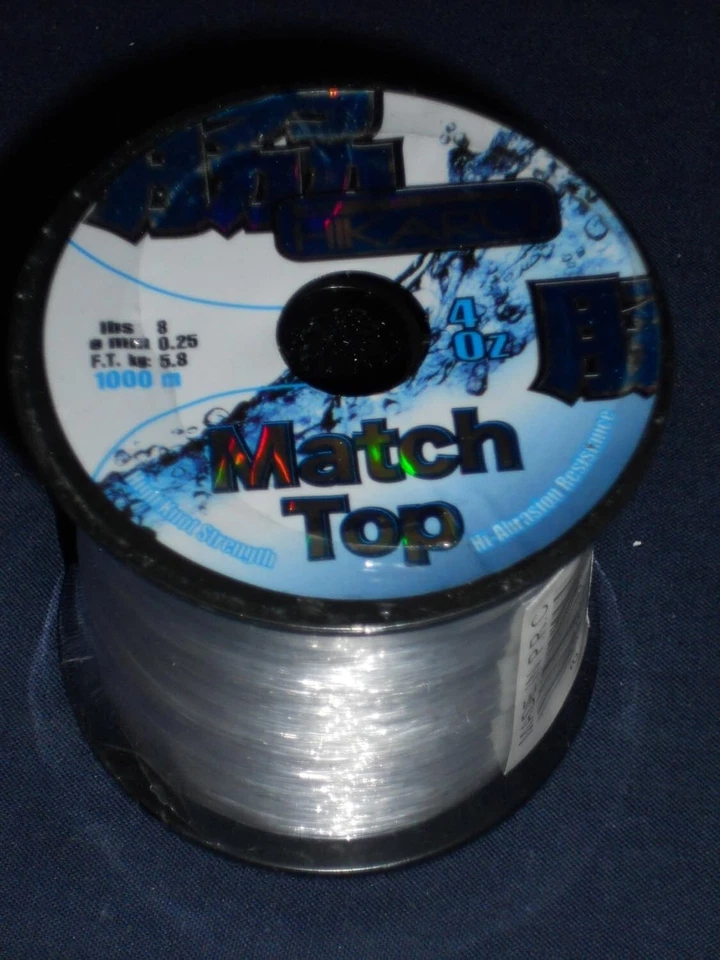 Lineaeffe Filo da Pesca Hikaru Match Top-White 1000 m D. 0.25 mm in Nylon - Immagine 1 di 1
