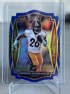 Anthony McFarland Jr. 2020 Panini Select Premier Level Blue Prizm Die Cut Rookie - Picture 1 of 2