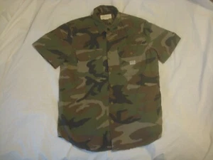 Men's Denim & Supply Ralph Lauren Camo Camouflage Button Up Shirt Medium - Picture 1 of 5