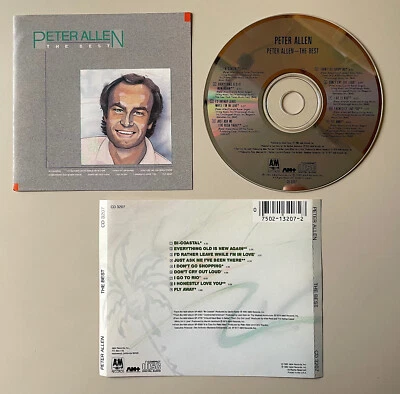Peter Allen: "The Best" Pre-owned CD — (N0 JEWEL CASE, NO USPS TRACKING) - Imagem 1 de 4