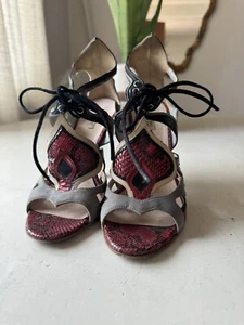 Miu Miu Liberty Python Heels 2010 Size 35 - Picture 1 of 8