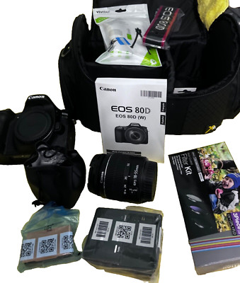Canon EOS 80D EF-S 18-55mm F4-5.6 IS STM Lens Set 259219 | eBay Canon EOS 80D EF-S 18-55mm F4-5.6 IS STM Lens Set 259219 | eBay