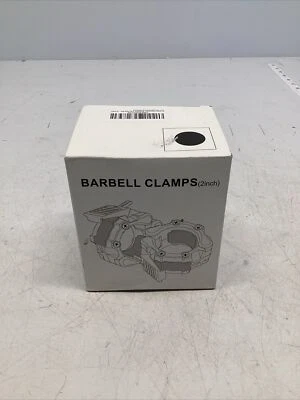 x1 Caja Abrazaderas de Barra Olímpicas de 2 Pulgadas Clip de Bloqueo Barra de Liberación Rápida Pesar Negro Foto 1 de 4