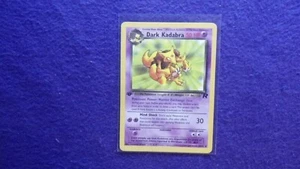Pokemon Team Rocket 39/82 Dark Kadabra 1st Edition - Picture 1 of 2