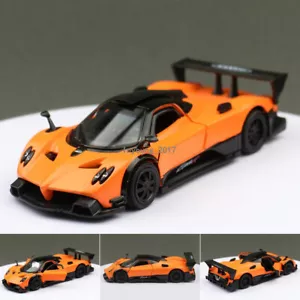 1/36 Pagani Zonda R Model Car Diecast Toy Vehicle Toys for Kids Boys Gift Orange - Picture 1 of 2