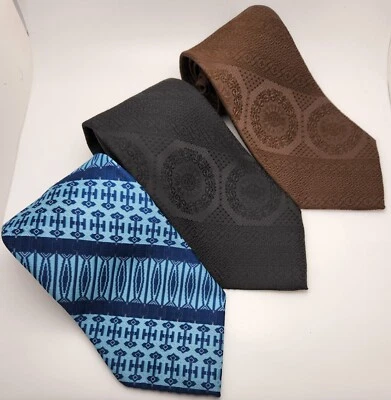 Lot of 3 El Syd Mr Syd Vintage Tie Mid Century Retro  - Image 1 of 4