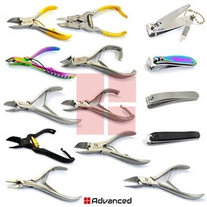 Professional Toenail Nipper Chiropody Podiatry Clippers Ingrown Fingernail Tools - Picture 1 of 15