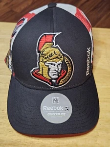 NWOT Reebok Ottawa Senators Big Logo Hat Cap Snapback Center Ice - Picture 1 of 9