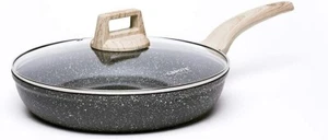 CAROTE Nonstick Deep Frying Pan with Lid 12 Inch Skillet Saute Pan Induction ... - Picture 1 of 5