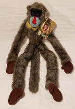 Fiesta Mandrill Plush Stuffed Animal Monkey Toy Long Legs and Arms Tag