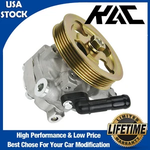 Power Steering Pump with Pulley For 2005-2009 Subaru Legacy &Subaru Outback 2.5L - Picture 1 of 12