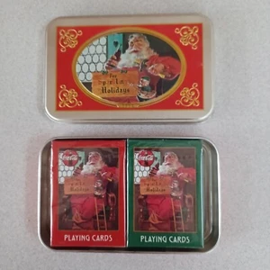 Coca-Cola "For Sparkling Holidays" Playing Cards - Picture 1 of 3