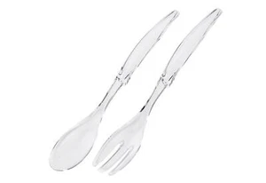 Posate per insalata EMSA Vienna 30 cm trasparenti - Foto 1 di 1