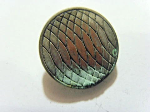 antique plastic collector button sacred geometric guilloche pattern motif 51203 Cover