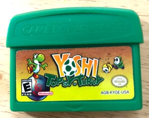 Yoshi Topsy Turvy solo carrello Nintendo Game Boy Advance - autentico testato funzionante - Foto 1 di 4