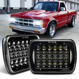 2pcs 5x7/7x6" LED Headlight Halo DRL Hi/Lo For Toyota Tacoma Celica Pickup 82-95 - Picture 1 of 15