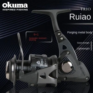 Carrete giratorio negro OKUMA Trio - Imagen 1 de 19