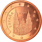 [#819693] Spanien, 5 Euro Cent, 2004, Madrid, STGL, Copper Plated Steel, KM:1042