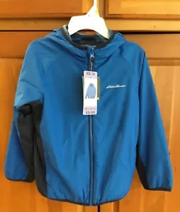 Eddie Bauer Boy's Size 5/6 Reversible Hooded Jacket FREE SHIPPING📦 - Picture 1 of 7