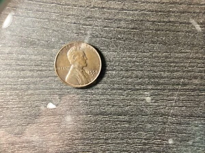 1958 D Wheat Penny L On Rim Error - Picture 1 of 4