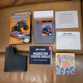 Monster Truck Rally Nintendo NES Complete in Box CIB