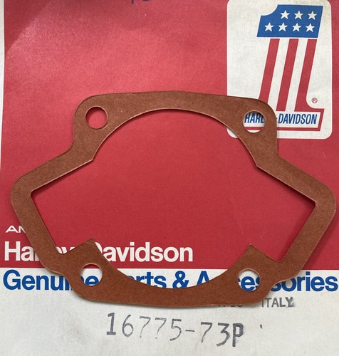 Harley Aermacchi 73-75 X90 Z90 TX125 SX125 NOS cylinder BASE GASKET ...