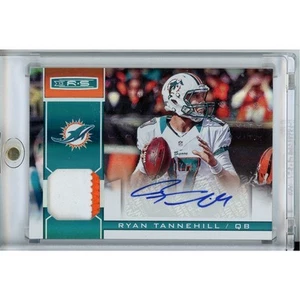 2013 Panini Rookies & Stars Materials Signatures/25 Ryan Tannehill #9 automático - Imagen 1 de 2