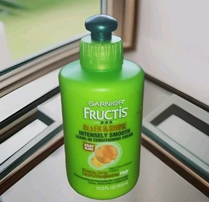 Garnier Fructis Sleek & Shine Intensely Smooth Leave-In Conditioning Cream, 10.2 - Picture 1 of 2