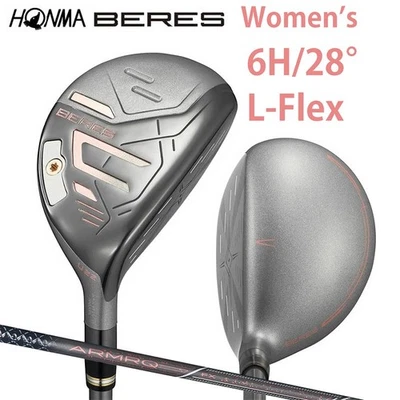 HONMA BERES 09 Women Black 2024 Hybrid 6H 28° ARMRQ FX L-Flex Golf Japan LTD NEW - Image 1 of 4