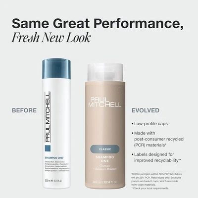 Paul Mitchell Shampoo One, Cleanses + Balances Moisture, for All Hair 10.1 oz - Image 1 of 4