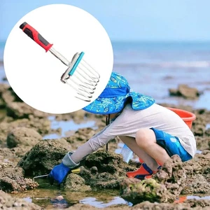 Handrechen Gartengerät Garten Handrechen Anzucht Klemmrechen Handkultivator - Bild 1 von 6