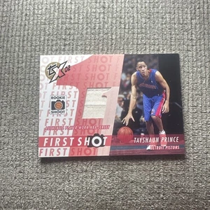 2002-03 Topps Xpectations First Shot Relics #FS-TP Tayshaun Prince JERSEY - Picture 1 of 4