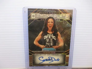 2024 Cubierta Superior Diamante Negro Aew - Placa Diamante Autógrafos Serena Deeb #DPA-SD - Imagen 1 de 2
