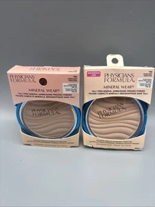 2 Physicians Formula Mineral Wear Talc Free Airbrushing Powder Translucent 2022 - Picture 1 of 3