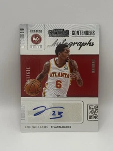 Autógrafos Lou Williams 2021-22 Panini Contenders CA-LWL Contenders/199 - Imagen 1 de 2