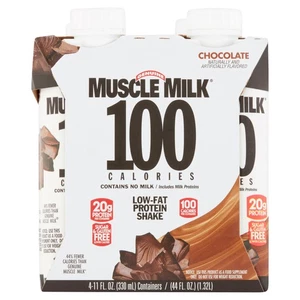 Muscle Milk Non Dairy Protein Shake Chocolate - 4 CT - Picture 1 of 6