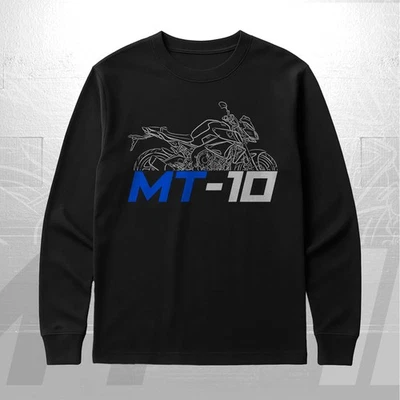 Camiseta manga larga para fans Yamaha MT-10 2016-2025 Foto 1 de 4