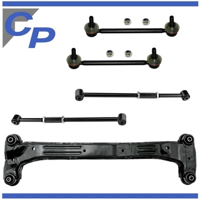 Axle carrier rear for Hyundai Tucson JM 2WD and 2 wishbones and 2 coupling rod - Image 1 of 4