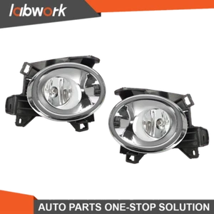 Labwork Fog Light For 2013-2016 Nissan Pathfinder Driving Lamp Chrome Right+Left - Picture 1 of 10
