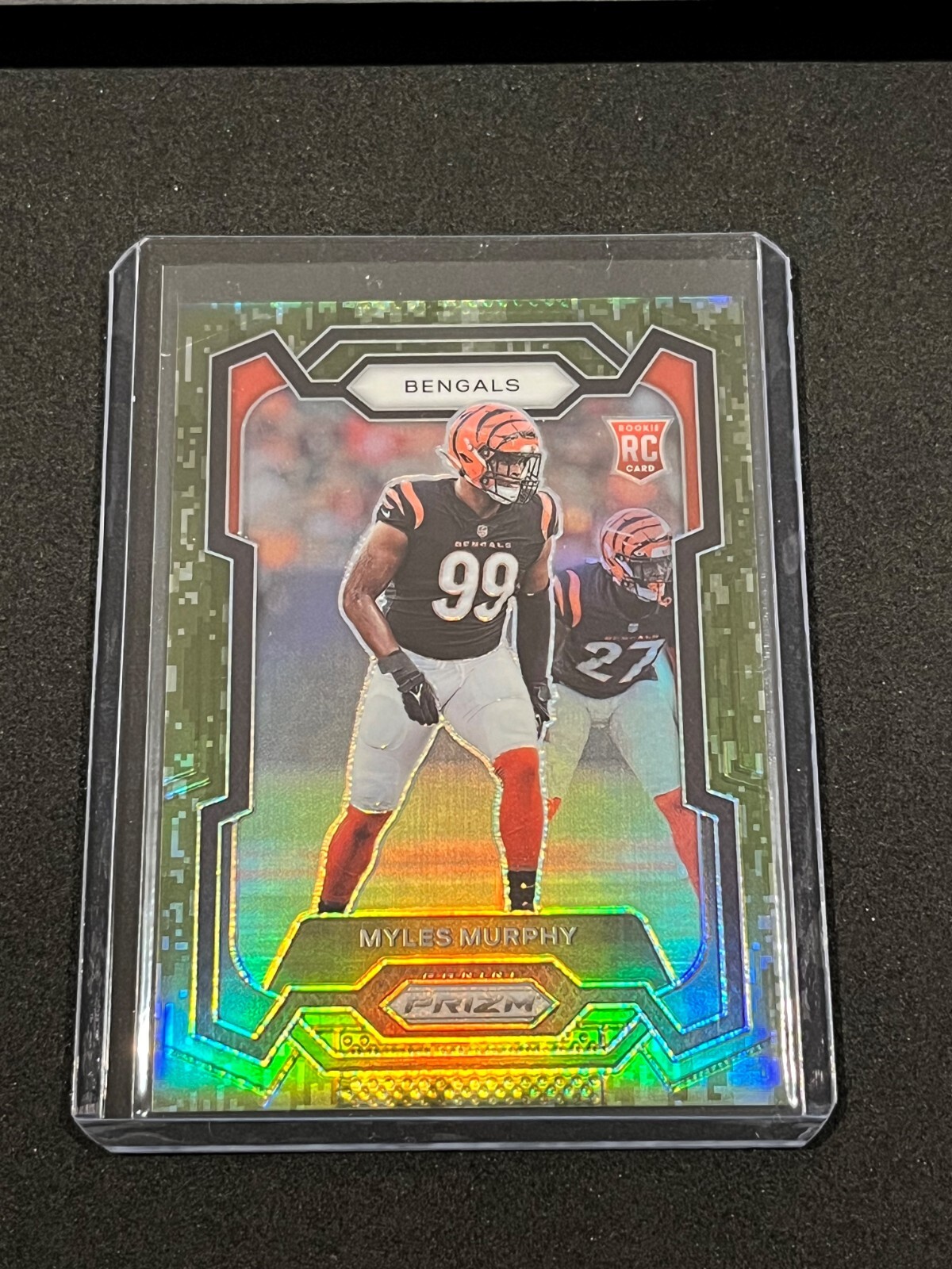 2023 Panini Prizm Football Myles Murphy Forest Camo Prizm 9/15 Rookie #320