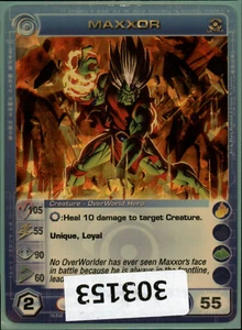 (303153) MAXXOR 105/55/90/60/55 (2 Max Stats) Ultra Rare Foil Chaotic Card - Picture 1 of 1