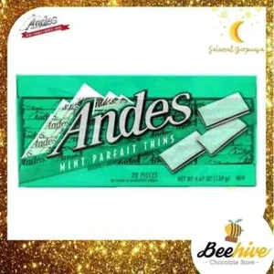 Andes Chocolate Mint Parfait Thins 132g Free Shipping World Wide - Picture 1 of 5