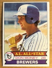 1979 Topps Don Money All Star Baseball Card #265 Brewers Low-Grade Corner Dings