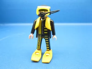 Taucher mit Sauerstoffflasche Mann Figur Wasserwelt Playmobil PF174 - Bild 1 von 1