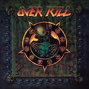 OVERKILL Horrorscope BANNER RIESIG 4X4 Fuß Stoff Poster Wandteppich Flagge Album Cover - Bild 1 von 3