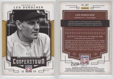 2015 Panini Cooperstown Gold /5 Leo Durocher #61 HOF