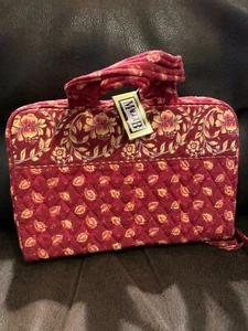 Ganz MaggiB Large Traveler Bag - Bandana Red Design - Picture 1 of 3