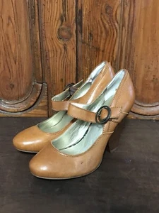 SEYCHELLES ROMANCE DAMENSCHUHE STIEFELETTEN MIT SEITLICHER SCHNALLE Anthropologie GRÖSSE 6 - Bild 1 von 7
