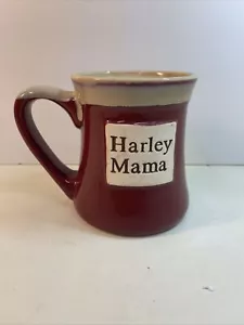 Tazza grande vintage Harley Mama Harley Davidson in gres con manico grande - Foto 1 di 6
