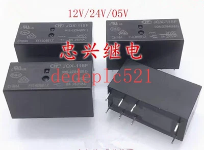 3 PCS NEW IN BOX HF JQX-115F 024-2ZS4 Power Electromagnetic Relay - Image 1 of 3